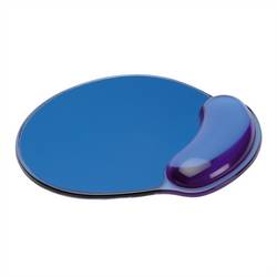 ROLINE Mausmatte, mit Handgelenkauflage, blau 18.01.2029