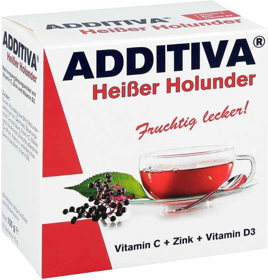 Additiva Heisser Holunder Pulver