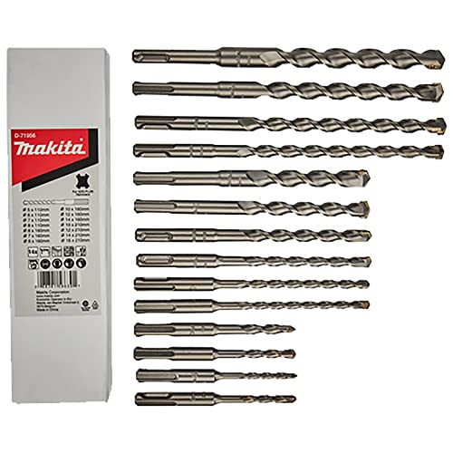 Makita 14-delige TCT boorset SDS+