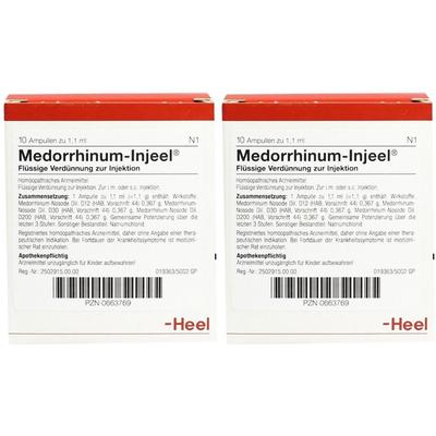Medorrhinum Injeel Ampullen 2x 2x10 St