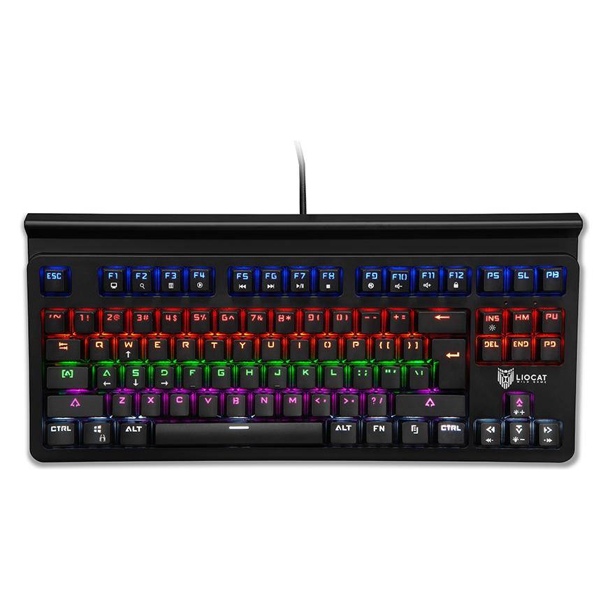 Lioncast KX 365 Outemu Blaue Tastatur (DE, Kabelgebunden) (KX 365+ CM)