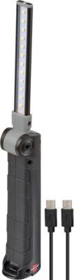 Brennenstuhl Akku LED Handleuchte SANSA 401 A, 400 Lumen, dimmbar, Magnetbefestigung, USB-C, schwarz, IP20, 300 mm hoch