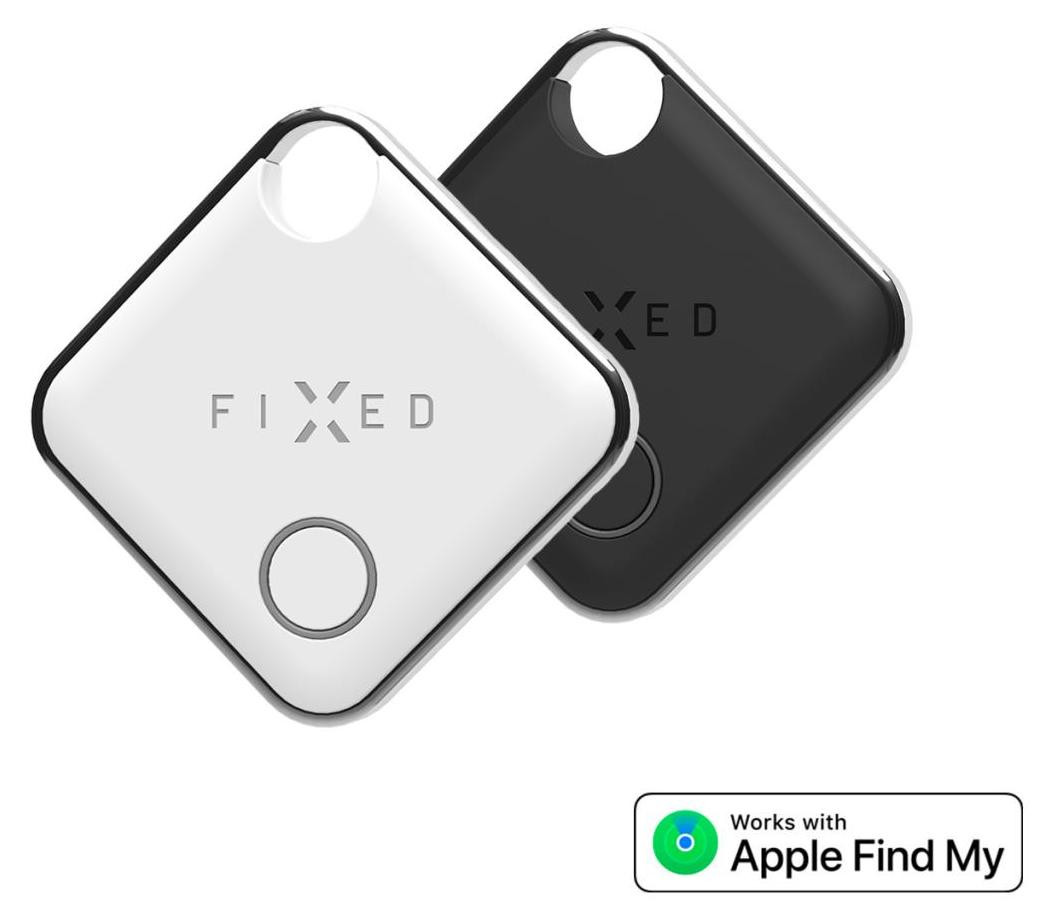 Fixed Tag Bluetooth Tracker voor iOS - 2 stuks - Zwart / Wit