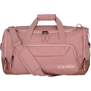 Travelite Reisetasche Kick Off, rose, 50 cm, faltbar, mit 3 Außenfächern, aus Polyester, 45 Liter