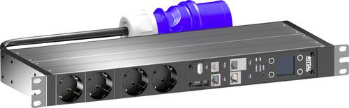 Rittal 7979433 PDU managed, 16A/400V, 3~, CEE7/3: 18 x Schuko Schaltschrank-Steckdosenleiste 1St.
