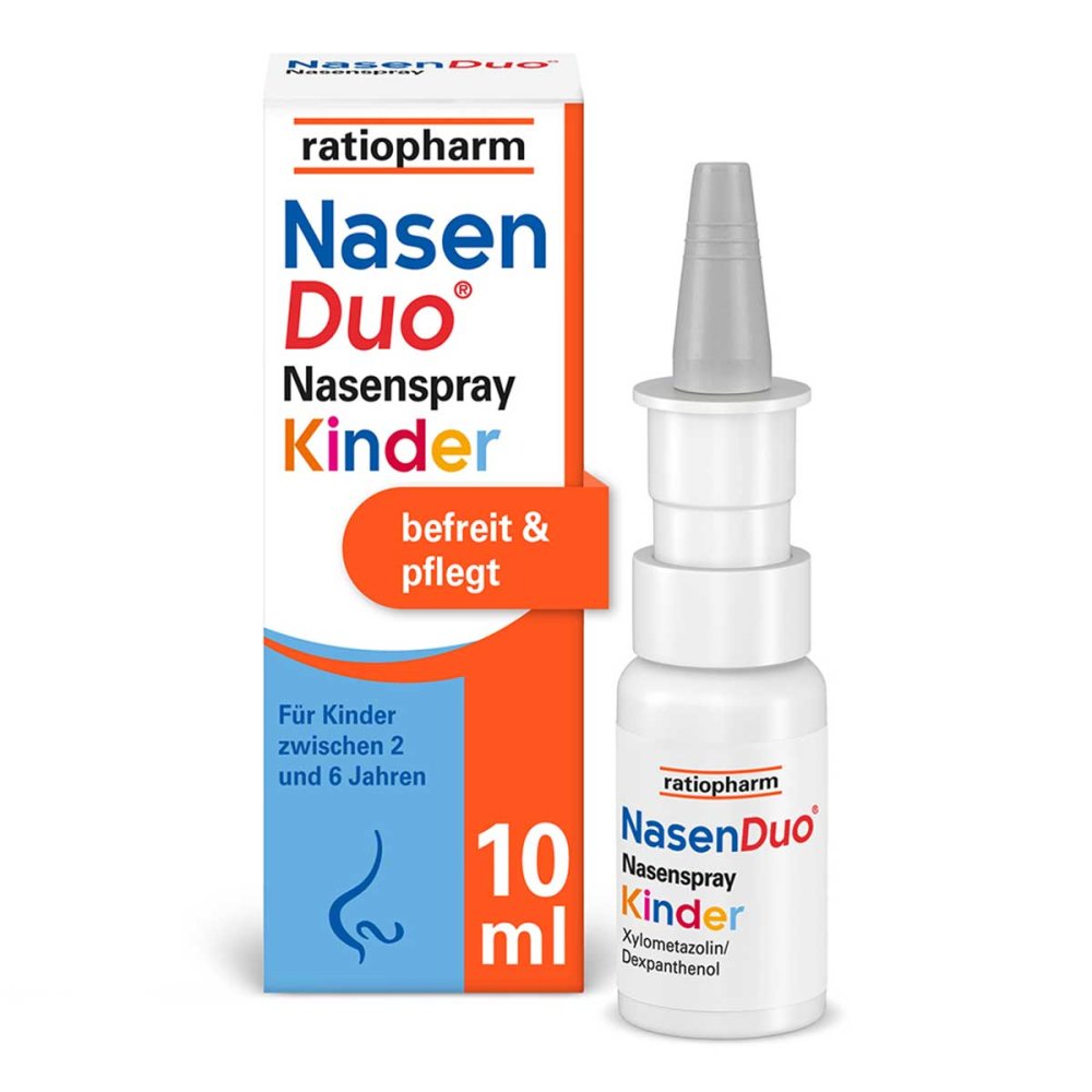 ratiopharm GmbH Nasenduo Nasenspray Kinder 12521566