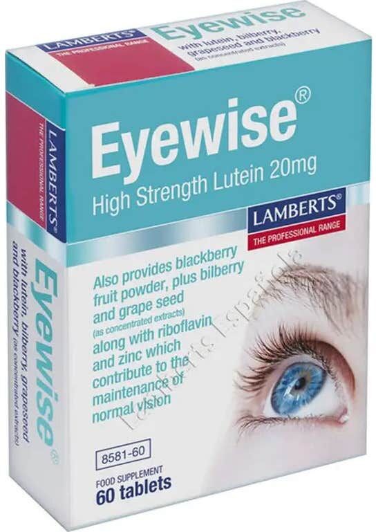 Lamberts Eyewise 60 tabletas