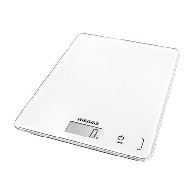 Soehnle KWD Page Compact 300 Küchenwaage digital mit Wandbefestigung Wägebereich (max.)=5 kg Weiß 200 x 150 x 13