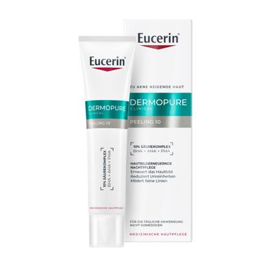 Eucerin DermoPure Clinical Peeling 10 Nachtcreme 40 ml