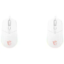 MSI + Mouse / VIGOR GK30 COMBO White US (US, Kabelgebunden), Tastatur, Weiss
