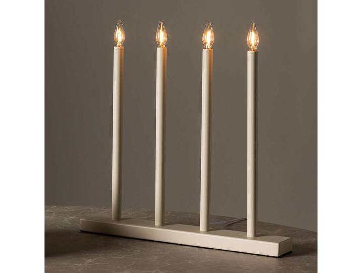 Lichterbogen Lofsdalen 35 x 35 x 5cm Beige