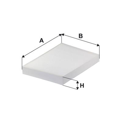 FILTRON Filter, Innenraumluft K 1384 für Volvo