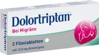 Kenvue Germany GmbH (OTC) DOLORTRIPTAN bei Migräne Filmtabletten 2 St 03029613