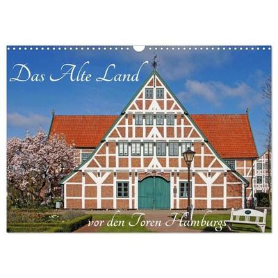 Das Alte Land vor den Toren Hamburgs (Wandkalender 2027 DIN A3 quer), CALVENDO Monatskalender