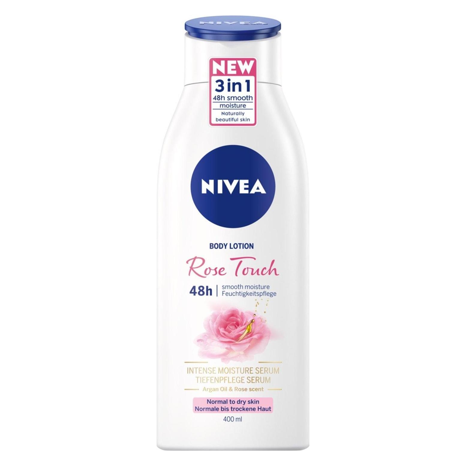 Nivea Rose Touch & Hydration Body Lotion (Körperlotion, 400 ml) (0193700)