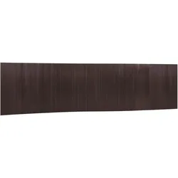 vidaXL Paravent Dunkelbraun 165x800 cm Bambus