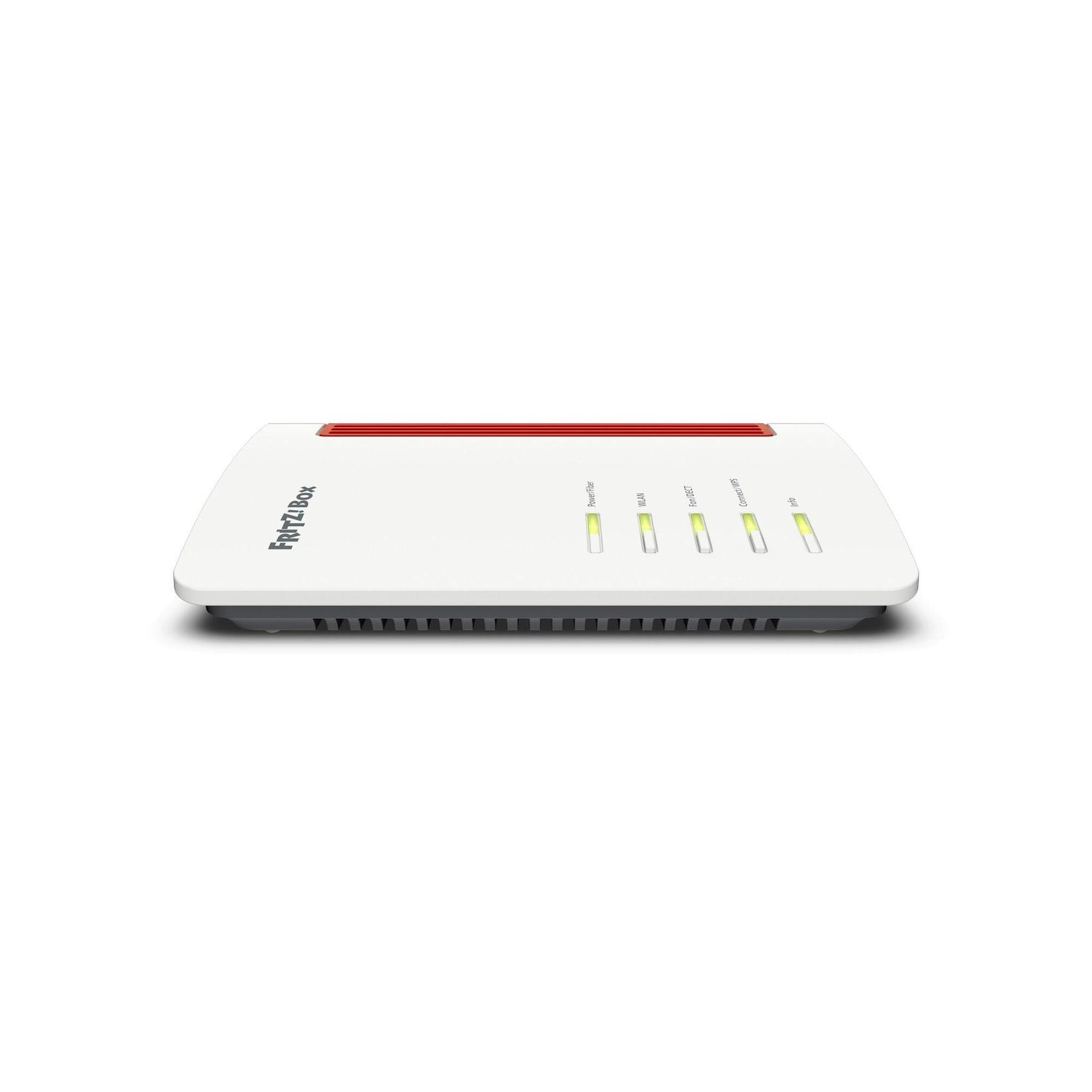 FRITZ!Box 5630 Router (Glasfaser, Wi-Fi 7, 3,6 GBit/s, 2,5-Gigabit-WAN/LAN, 3x Gigabit-LAN, WLAN Mesh, DECT)