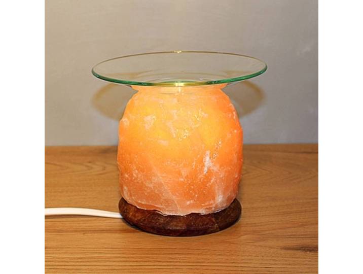 Wagner Life Aromasalzlampe Natur für stimmungsvolle Stunden NATUR, für Wohn- / Esszimmer, Stein, Tischlampe