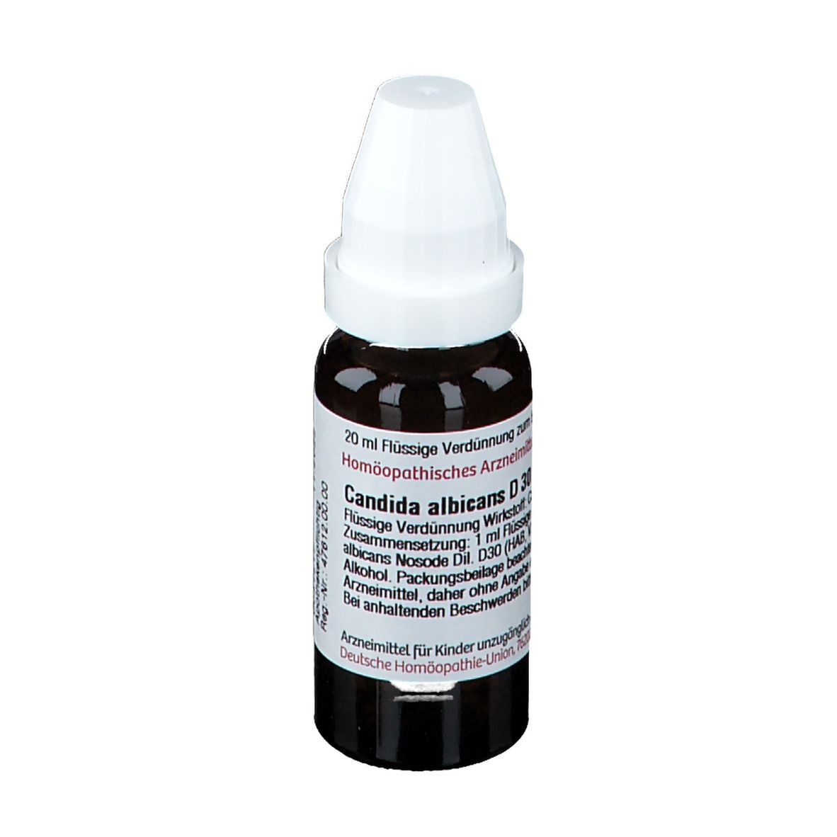 Candida Albicans D 30 Dilution 20 ml