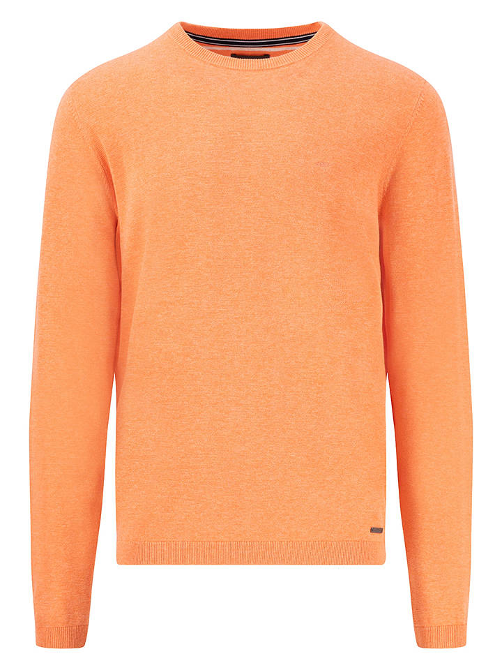 FYNCH-HATTON Pullover in Orange - XXL