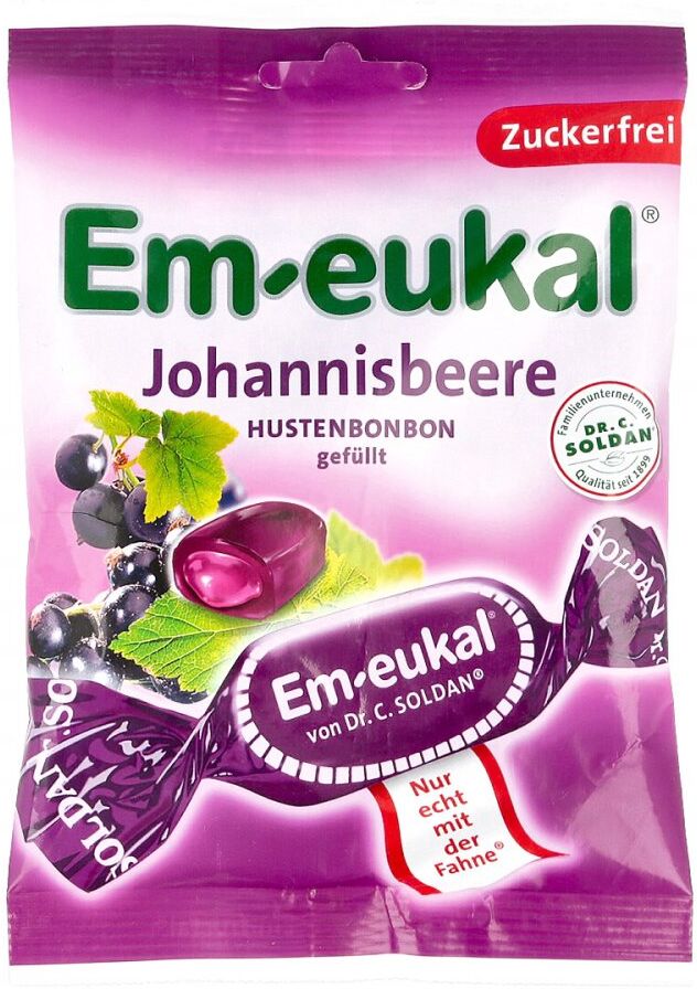 Em-eukal Em Eukal Bonbons Johannisbeere gefüllt zuckerfei 75g