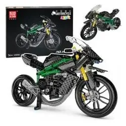 Lean Toys Konstruktionssteine Rennmotorrad 656 Teile