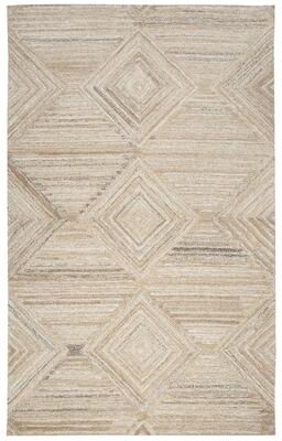 Alora Decor Makalu Hand-tufted Diamond Solid Wool Rug
