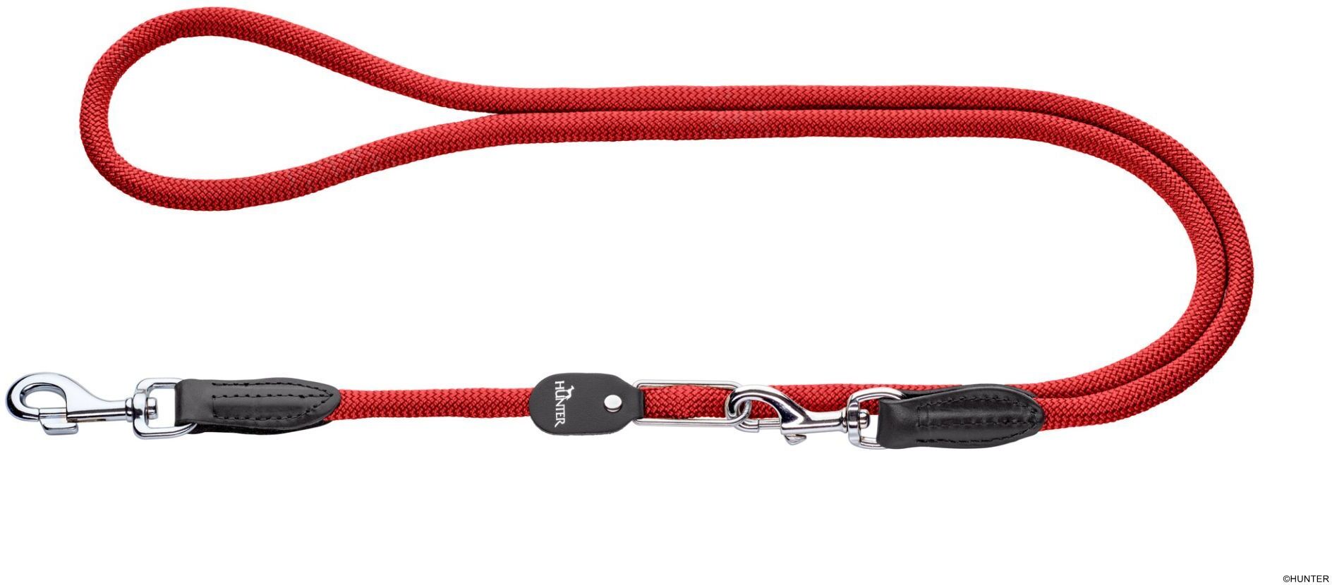 DOG SPORT HUNTER Vario-Leine Freestyle 10/260, rot