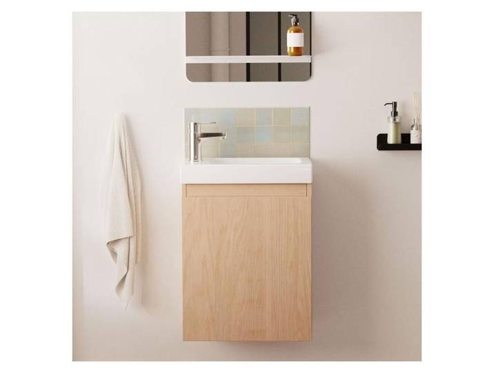 Meuble lave-mains LISA suspendu 41 cm