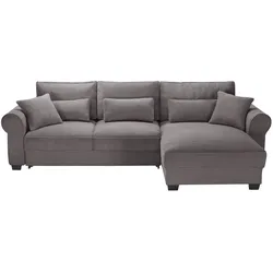 Ecksofa beidseitig montierbar Angelina groß ¦ braun ¦ Maße (cm): B: 318 H: 92 T: 197.0
