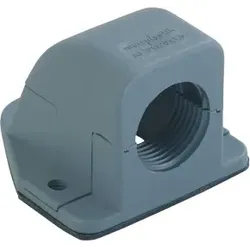 KAISER 5520.36 Flanschwinkel Kunststoff Pg36, Grau BxHxT = 94x100x66 mm 552036  - 5 Stück