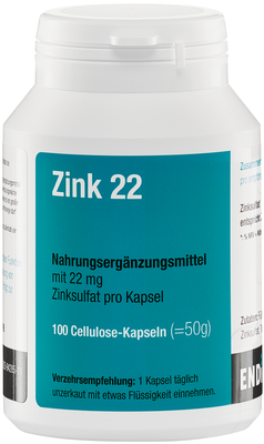 ENDIMA Vertriebsgesellschaft mbH ZINK 22 Kapseln 50 g 04325880