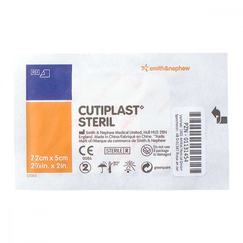 1001 Artikel Medical GmbH Cutiplast steriler Wundverband 5x7,2 cm 01131454