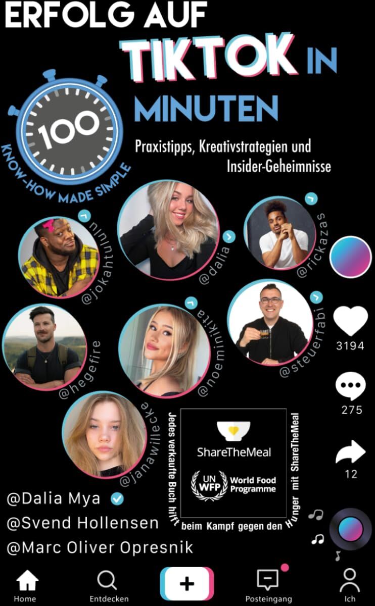 Marc Opresnik - Erfolg auf TikTok in 100 Minuten: Praxistipps, Kreativstrategien und Insider-Geheimnisse: Im Sprint mit Spaß zum Wesentlichen für alle (Opresnik Management Guides, Band 52) - Preis vom 13.10.2026 11:25:28 h