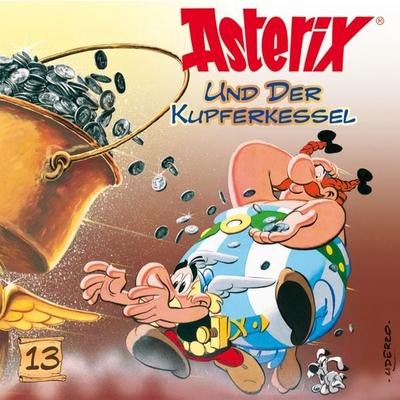 13: Asterix und der Kupferkessel - René Goscinny,Albert Uderzo, Audio, 4057664895257