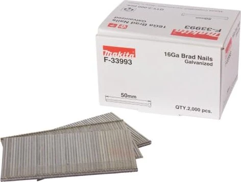 Makita Brad Nails 1.6x50mm F-33993 2000 pcs.