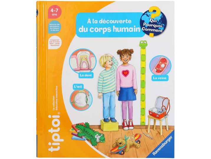 tiptoi Découvre le corps humain französisch