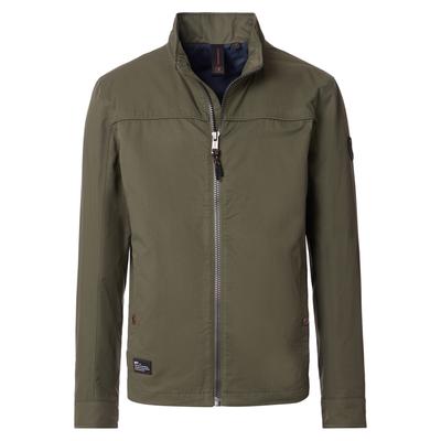 Blouson CASAMODA "CASAMODA Blouson uni", Herren, Gr. 3XL, grün (dunkelgrün), 100% Baumwolle, Jacken Blouson