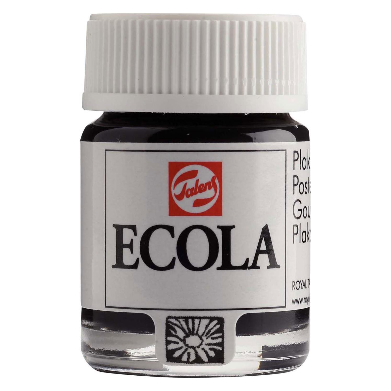 Talens Ecola Poster Colour Bottle Black 700 (16 ml) (ROY-09167000)