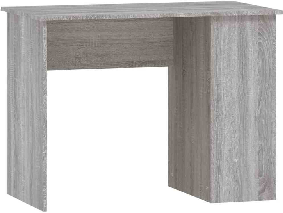 Latitude Run Justinich Computer Desk Grey Sonoma