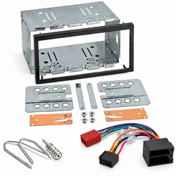 Citroen C2 C3 bis 2005 2-DIN Radio-Einbauset mit Adaptern