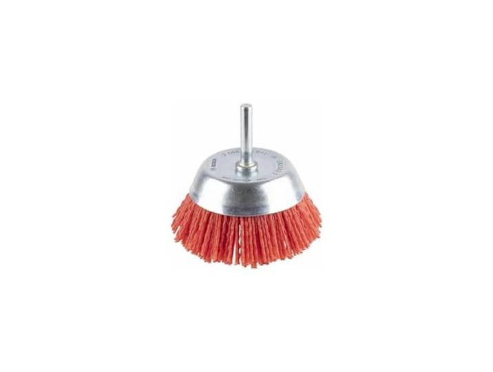 Bosch 1x Brosse Boiss. Nylon PRO MultiMat clean Emm. Cyl. pour Acier\, Métaux non ferreux\, Ø 75 mm Professional Accessoire Perceuses