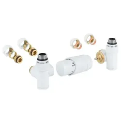 Kombi-Thermostatventil Thermal Trend Weiß VENTILTERMSETPW