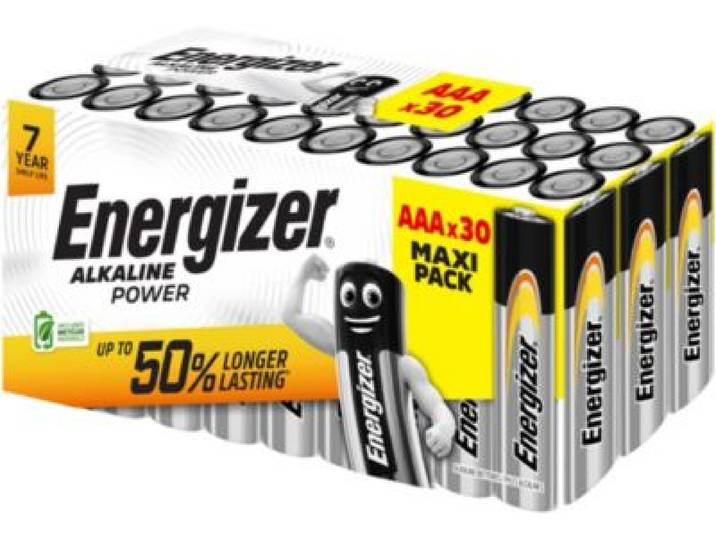 Energizer - Pile Alkaline Power X30 Piles Aaa
