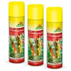 Neudorff Spruzit SchädlingsSpray - 3x 400 ml