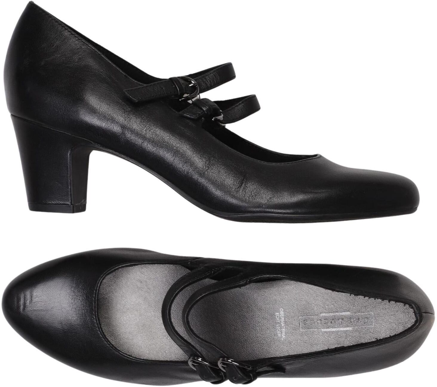 5th Avenue Damen Pumps, Schwarz, Gr. EU 40, Leder - Second Hand
