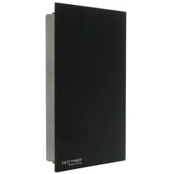 Rottner Schlüsselschrank »Key Glass Black« schwarz, 20x30x30 cm