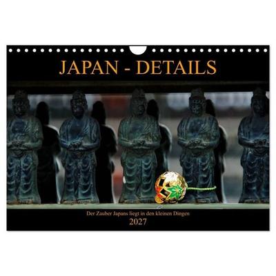 Japan - Details (Wandkalender 2027 DIN A4 quer), CALVENDO Monatskalender