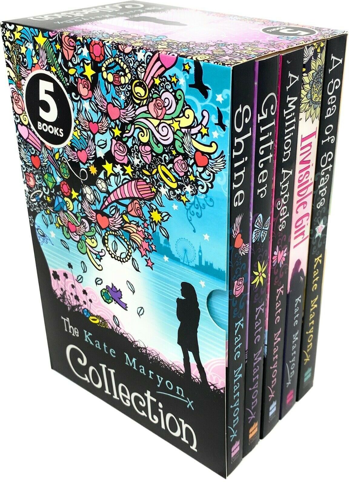 Harper Collins Kate Maryon 5 Book Box Set – Contemporary YA Emotional Fiction Collection for Teens