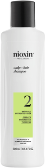 Nioxin Professionals Shampoo Scalp 2 Natural Untreated Hair Thinning 300 ml